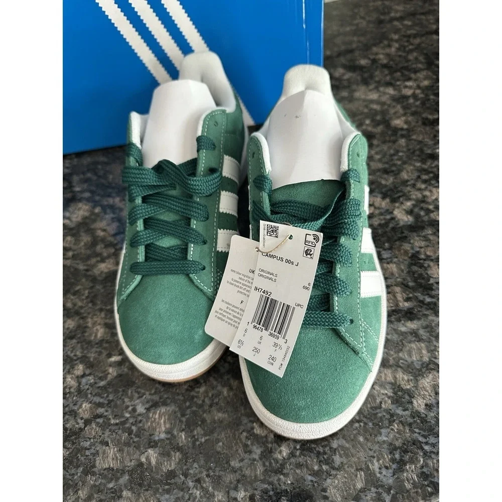 Adidas Originals‎ Campus 00s  Green White GS Kids, Adult Shoes IH7492 Size 6.5